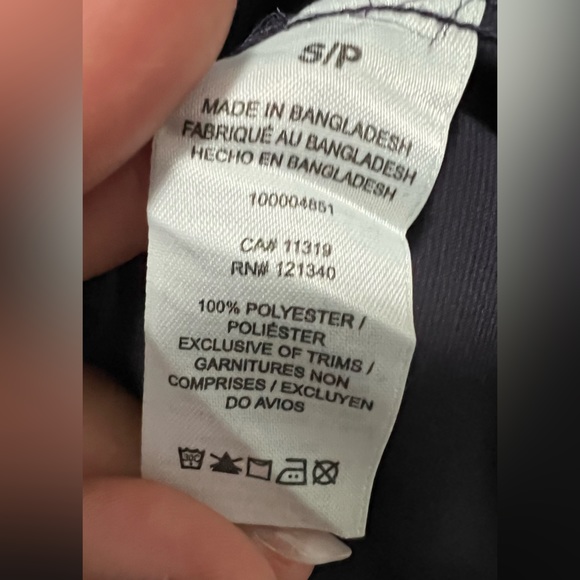 Dynamite Cap Sleeves Violet Blouse with Zipper - Picture 3 of 4